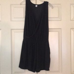 Old Navy active shorts romper, size medium